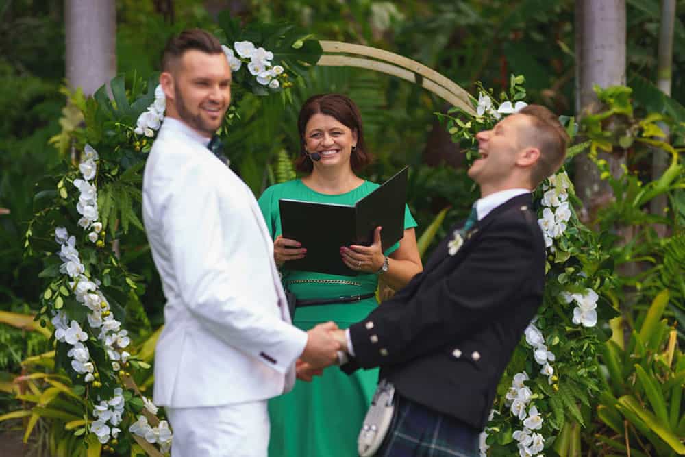 same sex wedding cairns